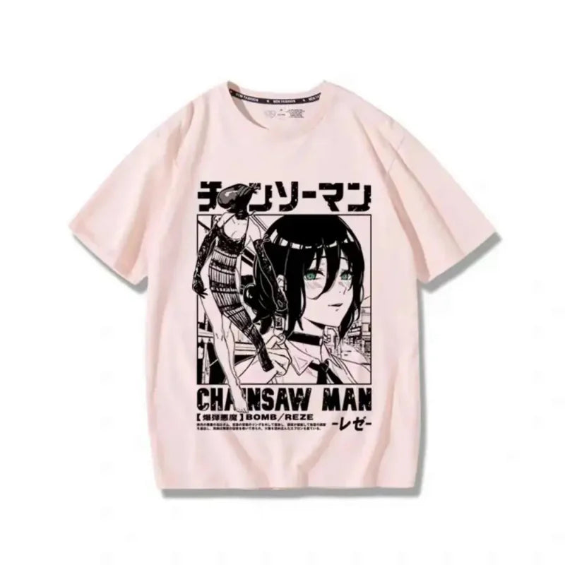 Nova Camisa Reze Anime Chainsaw Man