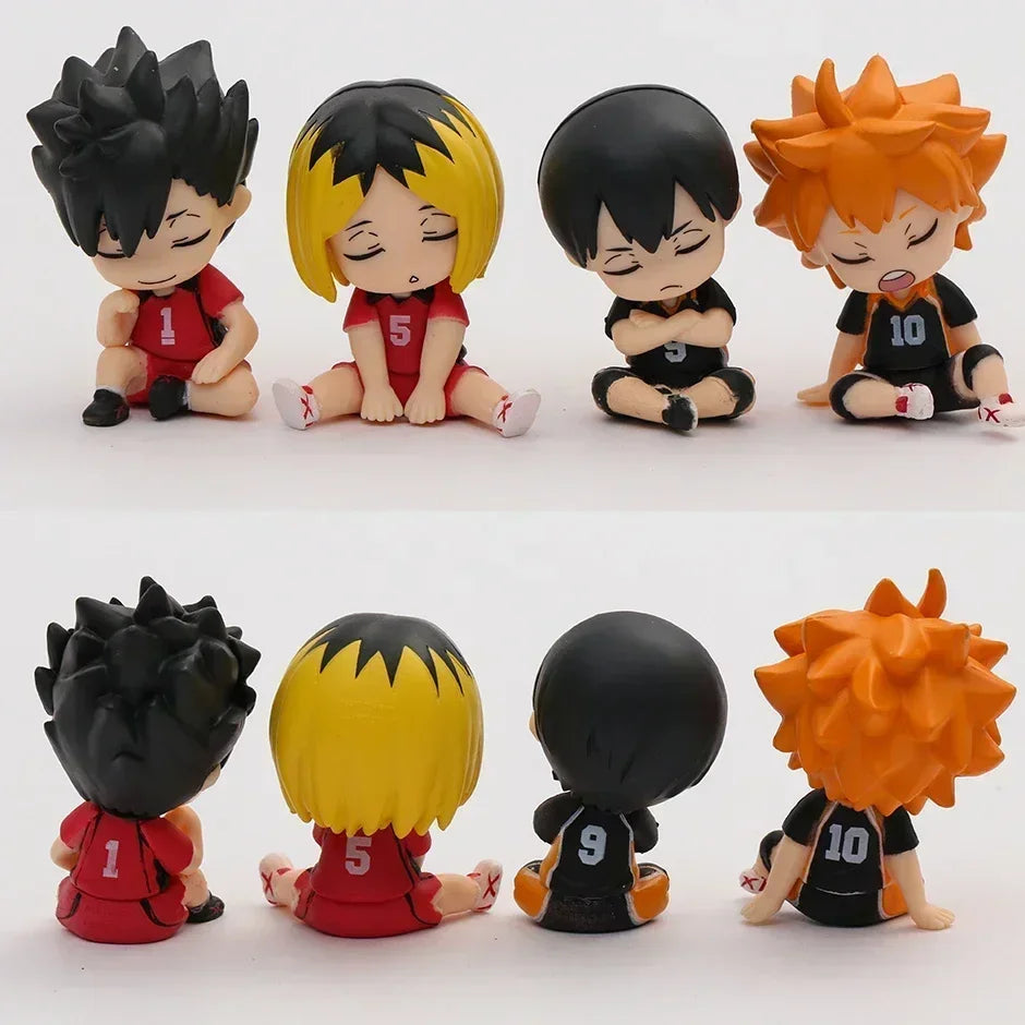 Conjunto de mini figures anime Haikyu