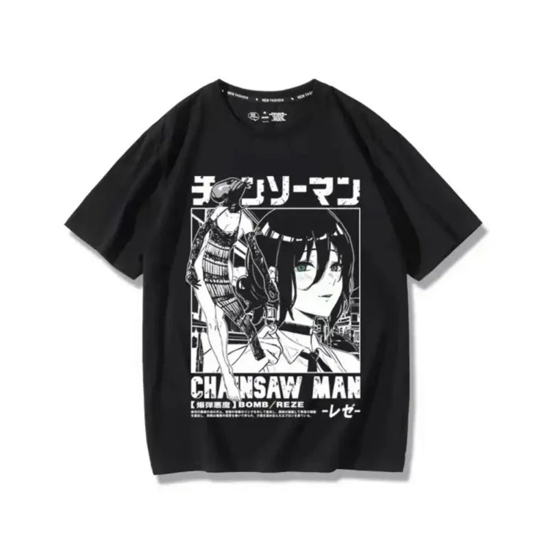 Nova Camisa Reze Anime Chainsaw Man