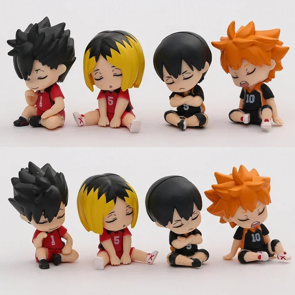 Conjunto de mini figures anime Haikyu