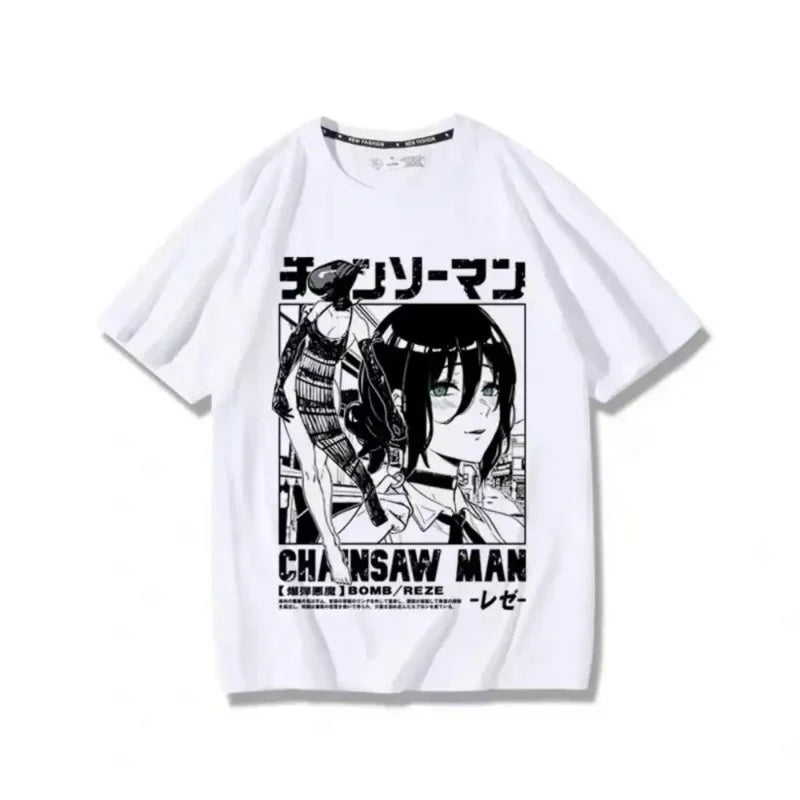 Nova Camisa Reze Anime Chainsaw Man