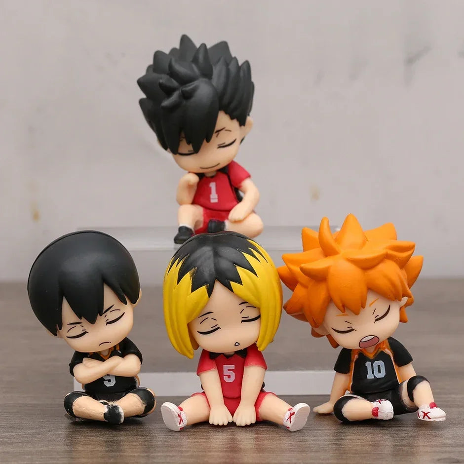Conjunto de mini figures anime Haikyu