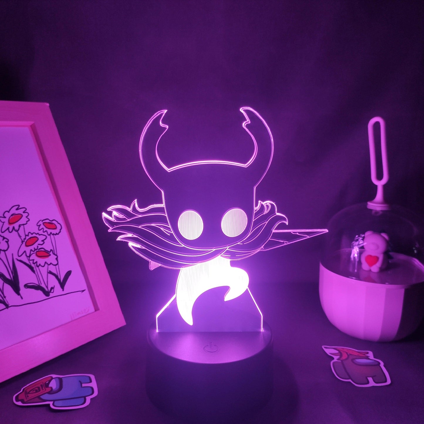 Luminária Decorativa 3D Game Hollow Knight - The Midnight Geek
