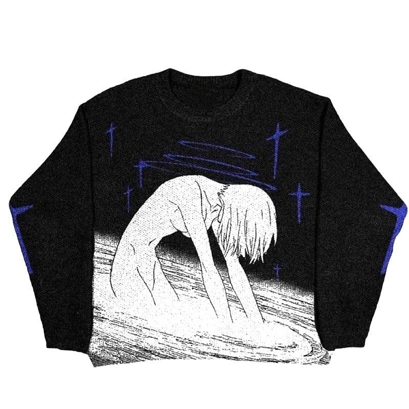 Sueter Tricotado Anime Evangelion - The Midnight Geek