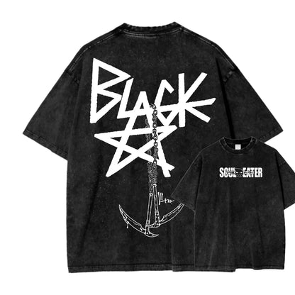 Camiseta Black star anime Soul eater