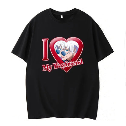 Camiseta "I love my boyfriend" anime Jujutsu Kaisen