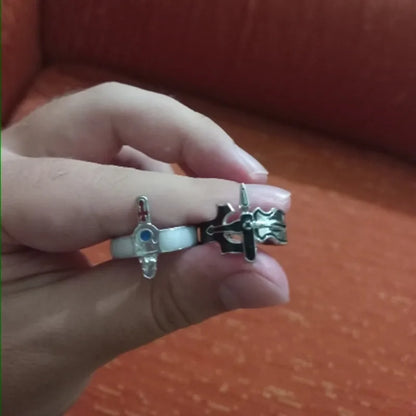 Anéis para casal anime Sword Art Online