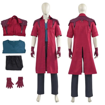 Cosplay completo Dante jogo Dmc Devil may cry