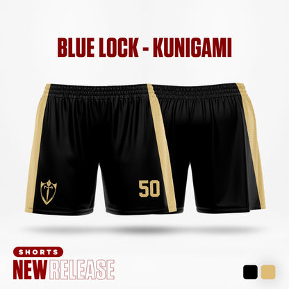 Shorts esportivos anime Blue Lock