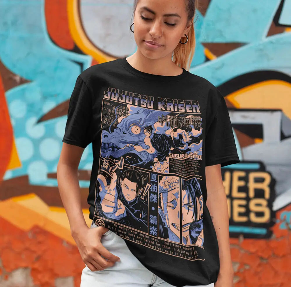 Camiseta Suguru Geto Anime Jujutsu Kaisen