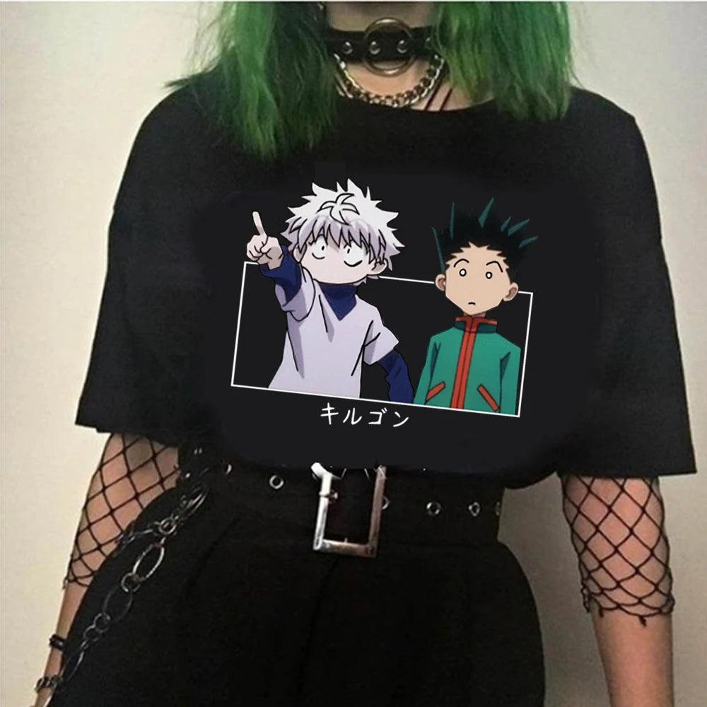 Blusas Gon e Killua anime HunterXHunter - The Midnight Geek