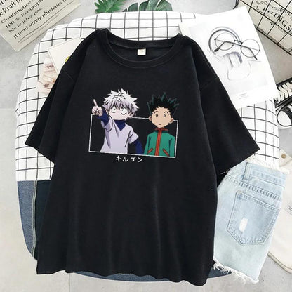 Blusas Gon e Killua anime HunterXHunter - The Midnight Geek