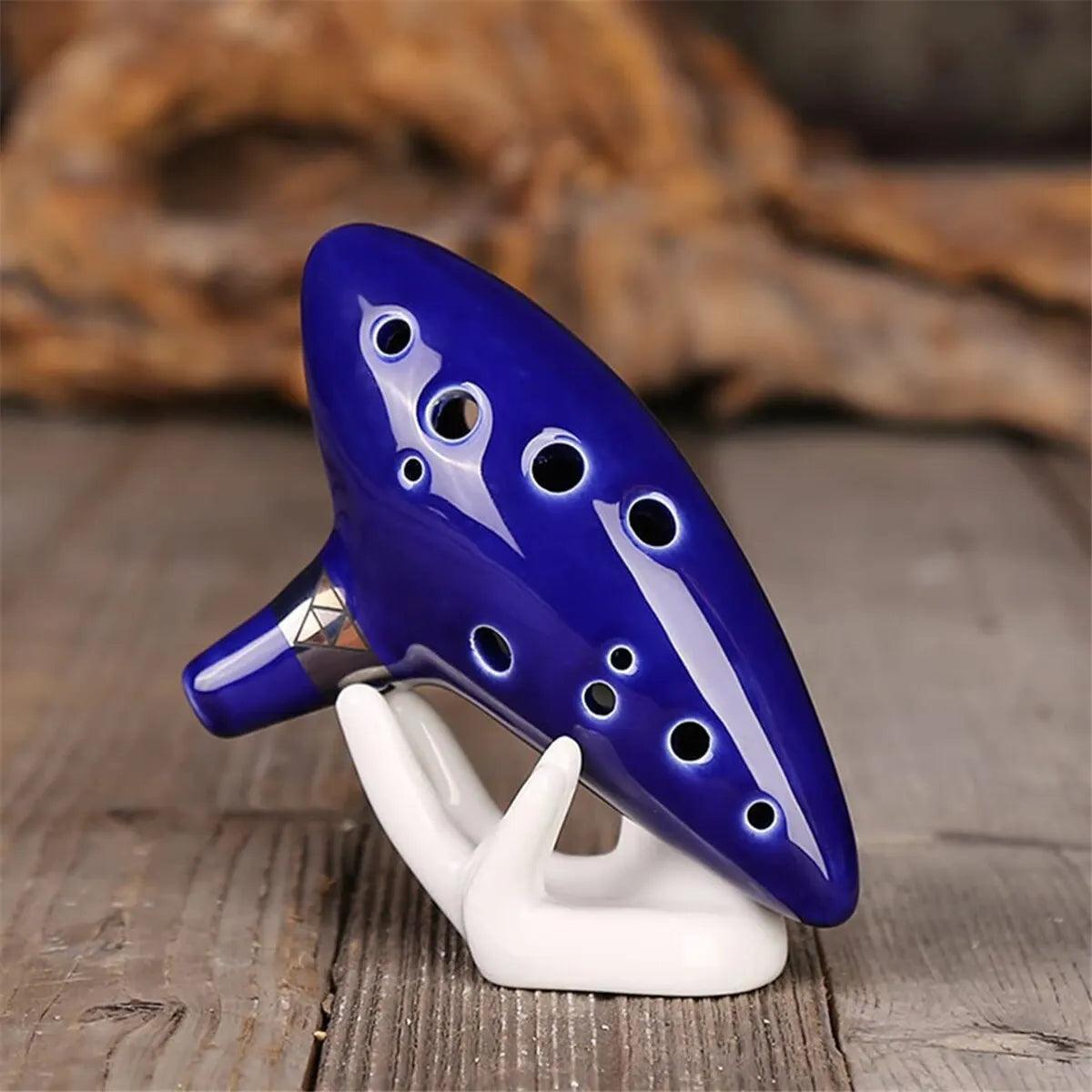 Ocarina de Cerâmica 12 tons Cosplay game Legend of zelda - The Midnight Geek