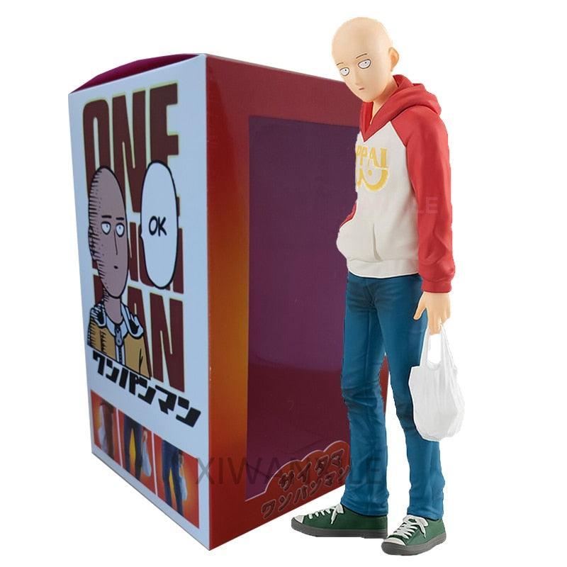 Action Figure Saitama Casaco Oppai Anime One Punch Man - The Midnight Geek