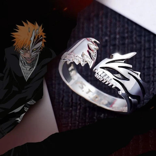 Anel Personalizado Ichigo Hollow Anime Bleach - The Midnight Geek