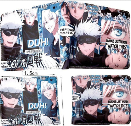 Carteiras Personalizadas Anime Jujutsu Kaisen - The Midnight Geek