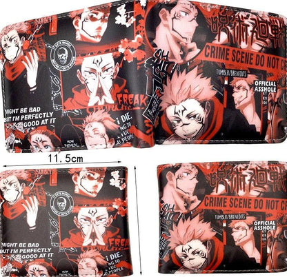 Carteiras Personalizadas Anime Jujutsu Kaisen - The Midnight Geek