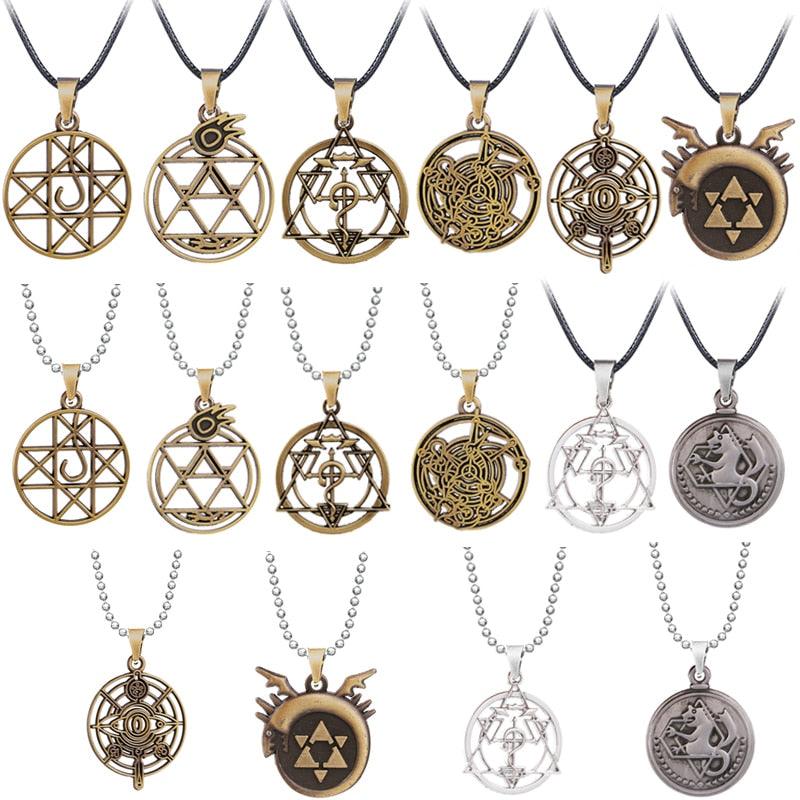 Colares Personalizados do Anime Fullmetal Alchemist - The Midnight Geek