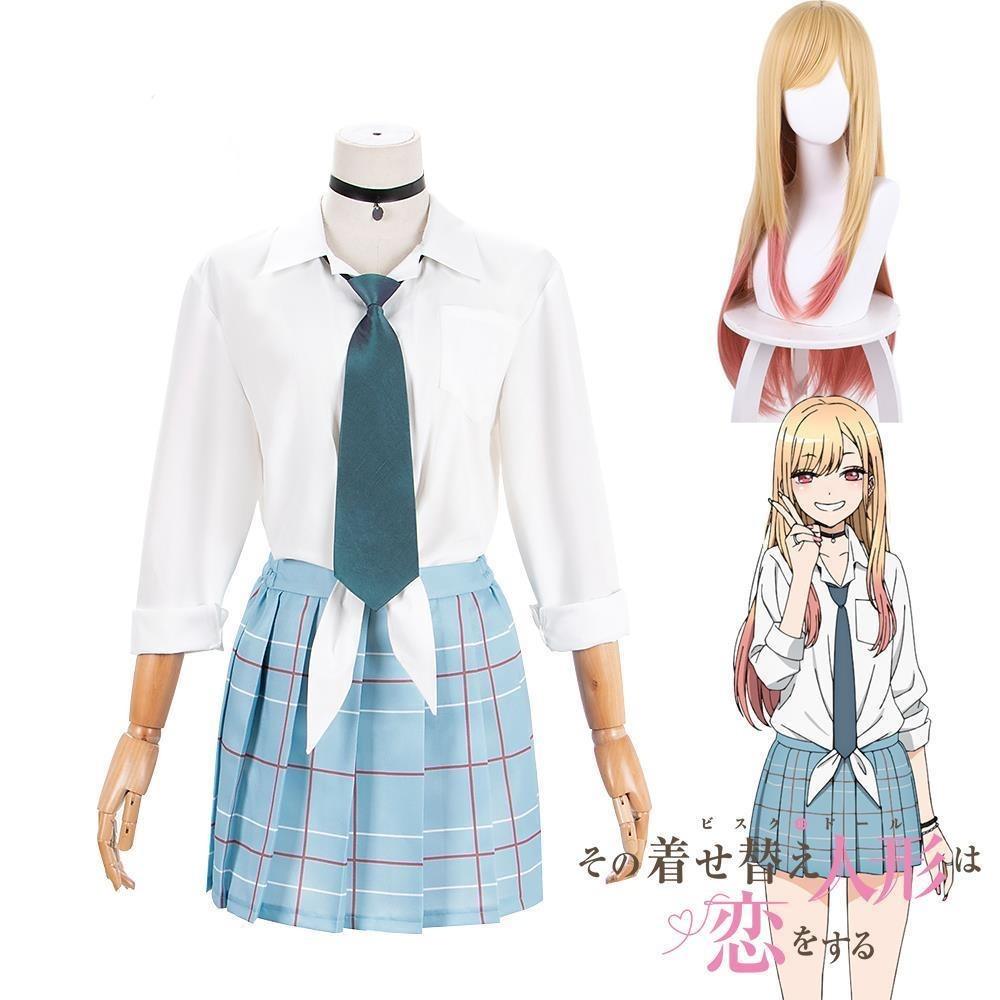 Conjunto Cosplay da Marin Kitagawa Anime My Dress Up Darling - The Midnight Geek