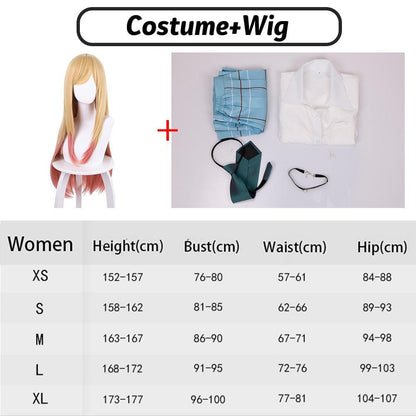 Conjunto Cosplay da Marin Kitagawa Anime My Dress Up Darling - The Midnight Geek