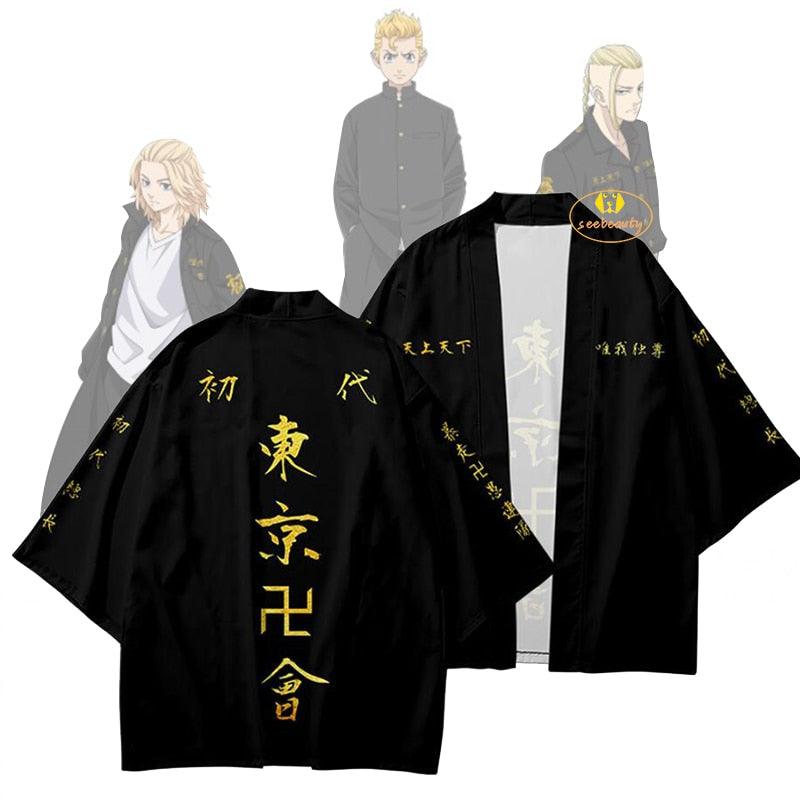 Camisetas Verão Cosplay Anime Tokyo Revengers - The Midnight Geek