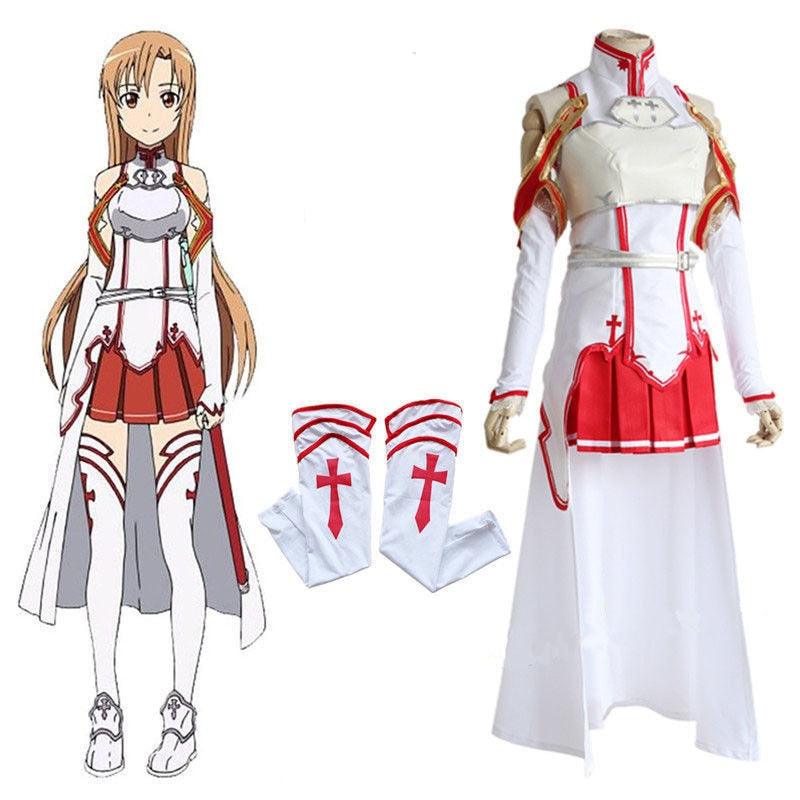 Cosplay Completo Asuna Anime Sword art Online - The Midnight Geek