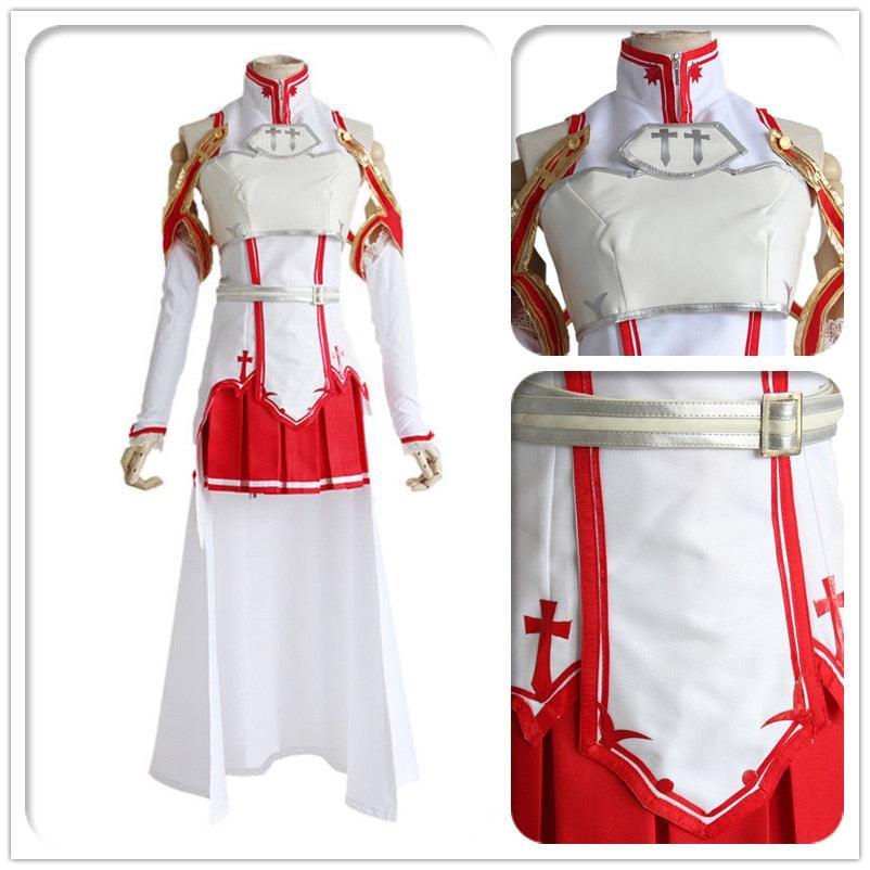 Cosplay Completo Asuna Anime Sword art Online - The Midnight Geek