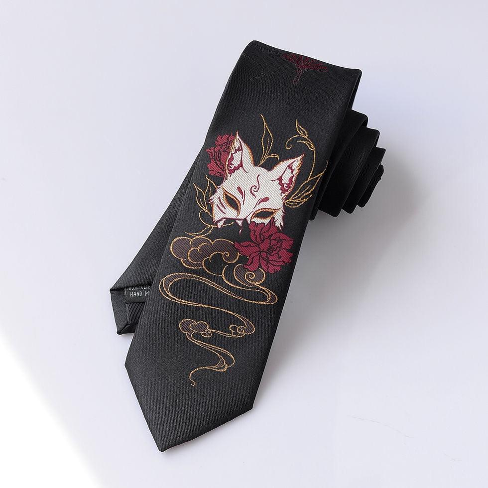 Gravata Personalizada Raposa Okami Jogo Okami - The Midnight Geek