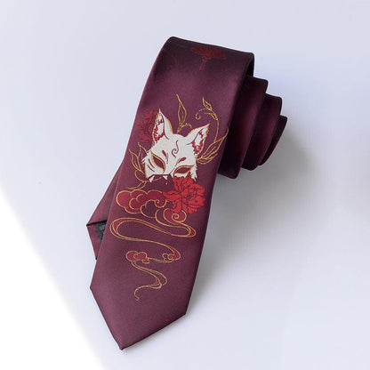 Gravata Personalizada Raposa Okami Jogo Okami - The Midnight Geek