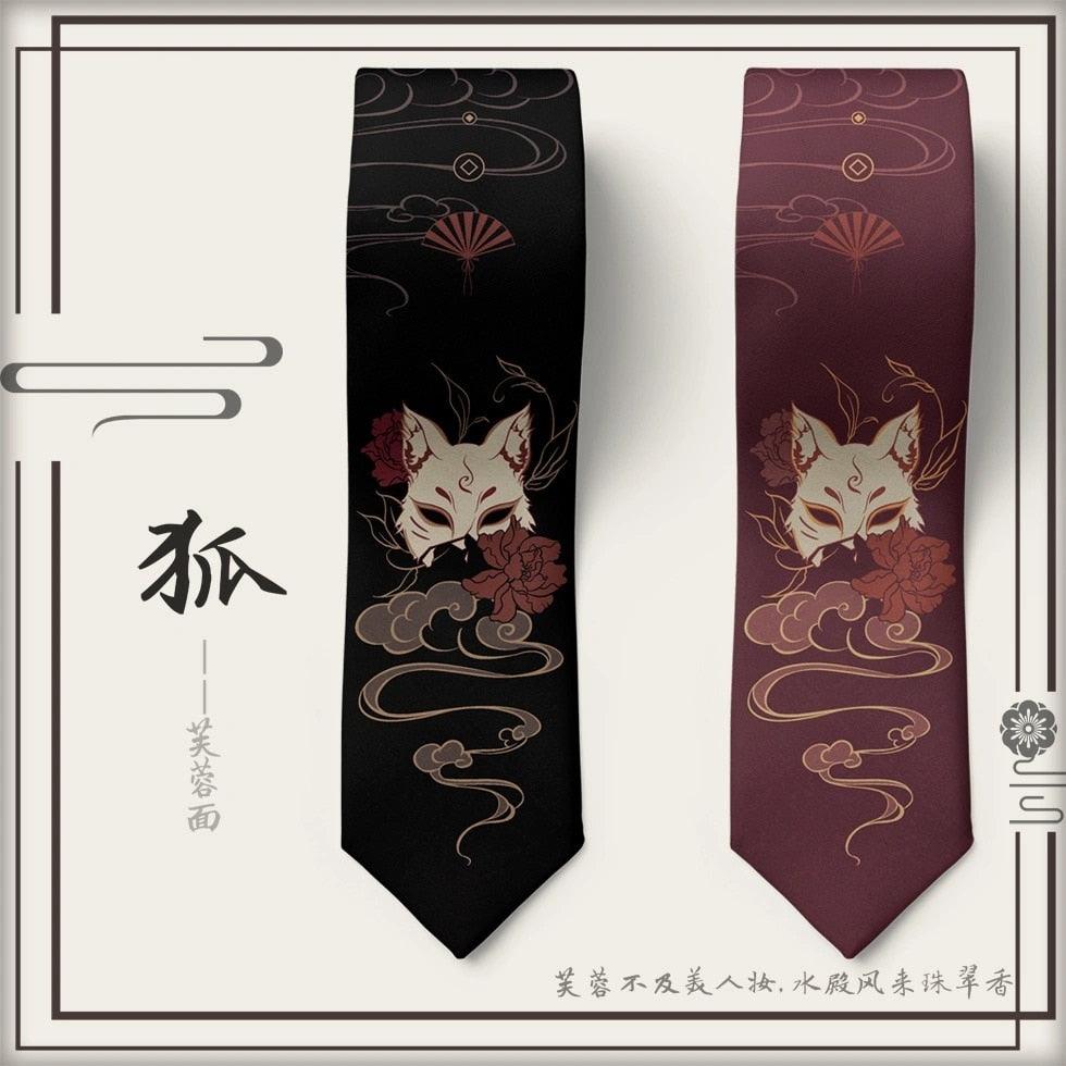 Gravata Personalizada Raposa Okami Jogo Okami - The Midnight Geek