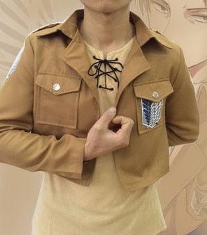 Jaqueta Cosplay Anime Shingeki no Kyojin Uniforme Unissex - The Midnight Geek