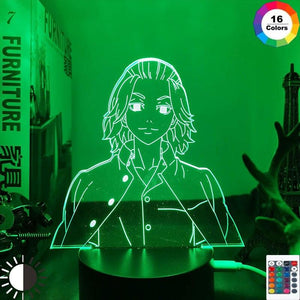 Luminária decorativa 3D Mikey Anime Tokyo Revengers - The Midnight Geek