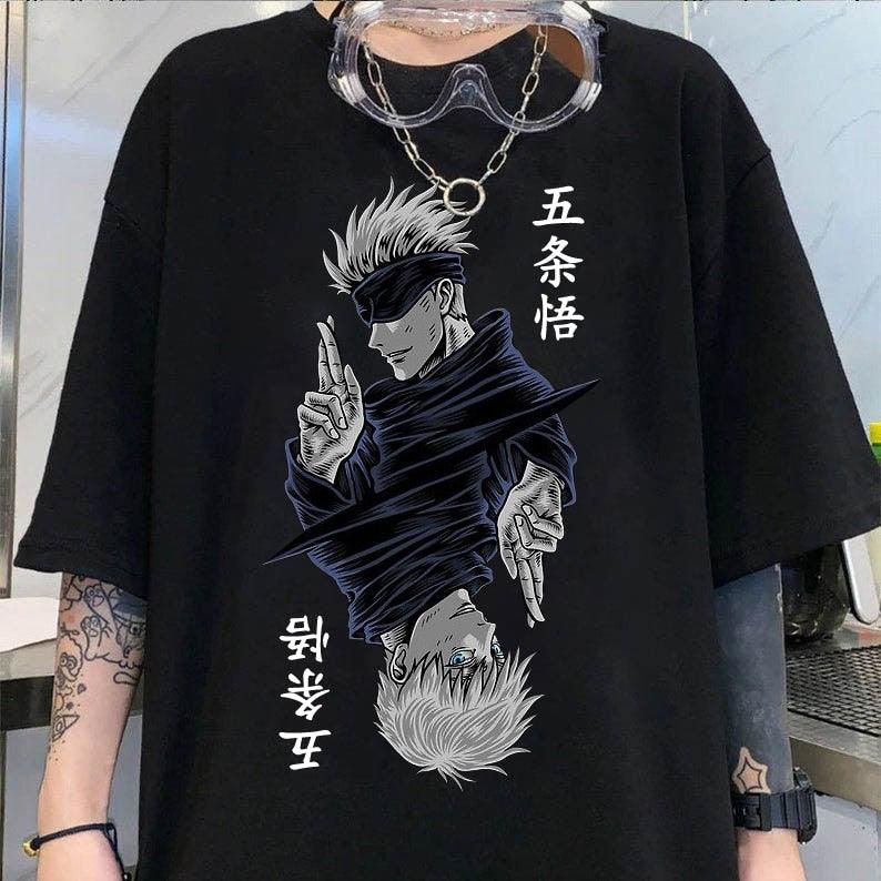 Nova Camisa Satoru Gojo Anime Jujutsu Kaisen - The Midnight Geek