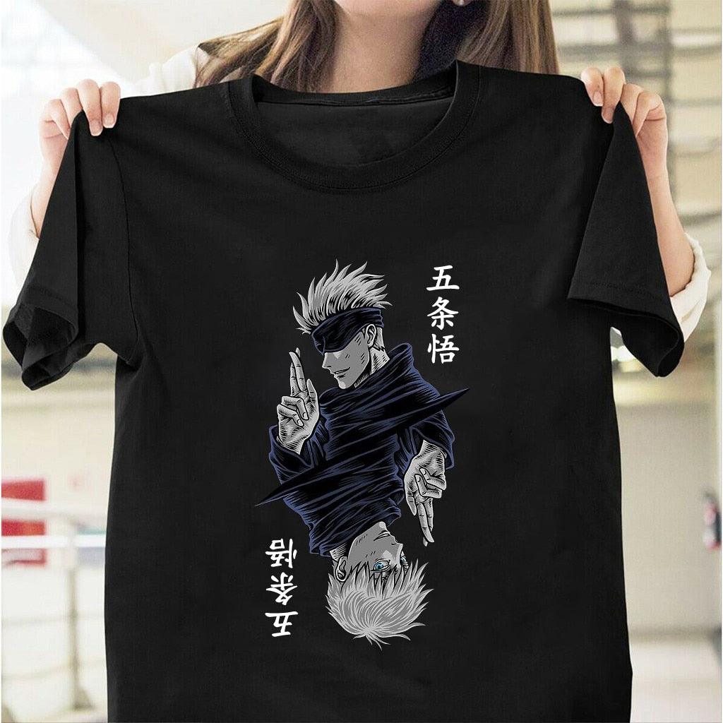 Nova Camisa Satoru Gojo Anime Jujutsu Kaisen - The Midnight Geek