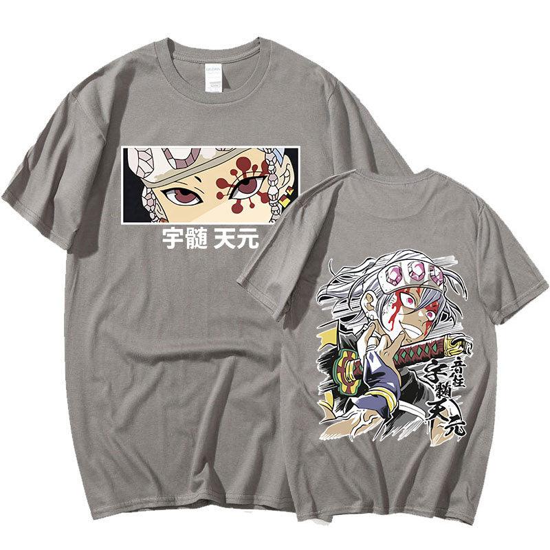 Nova Camisa Tengen Uzui Anime Kimetsu no Yaiba - The Midnight Geek