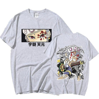 Nova Camisa Tengen Uzui Anime Kimetsu no Yaiba - The Midnight Geek