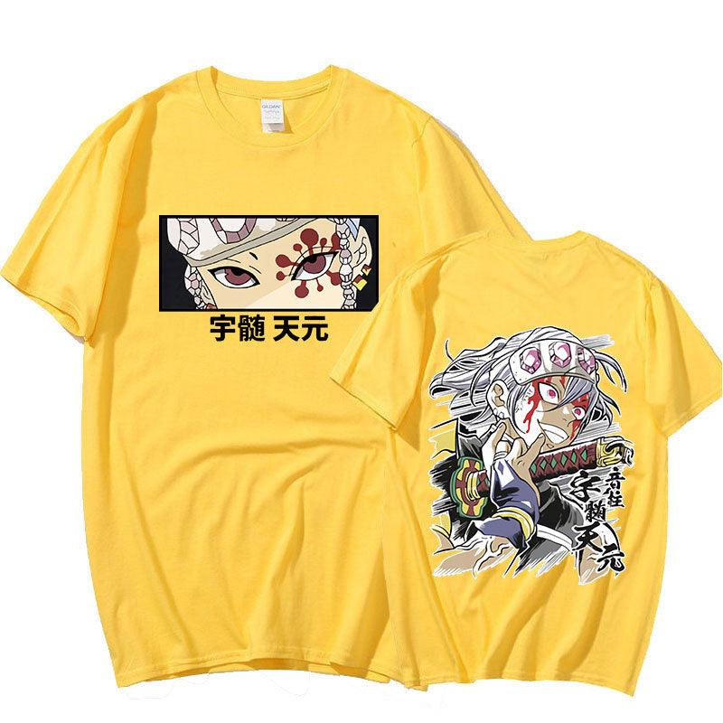 Nova Camisa Tengen Uzui Anime Kimetsu no Yaiba - The Midnight Geek