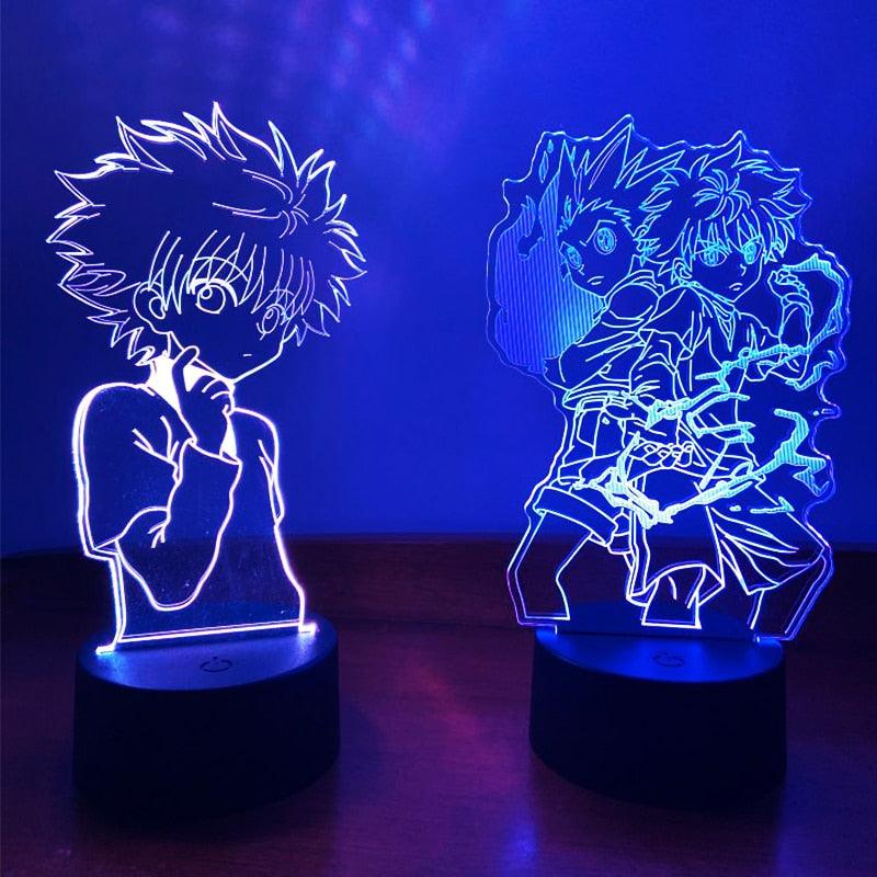 Novas Lâmpadas 3D Anime Hunter X Hunter - The Midnight Geek