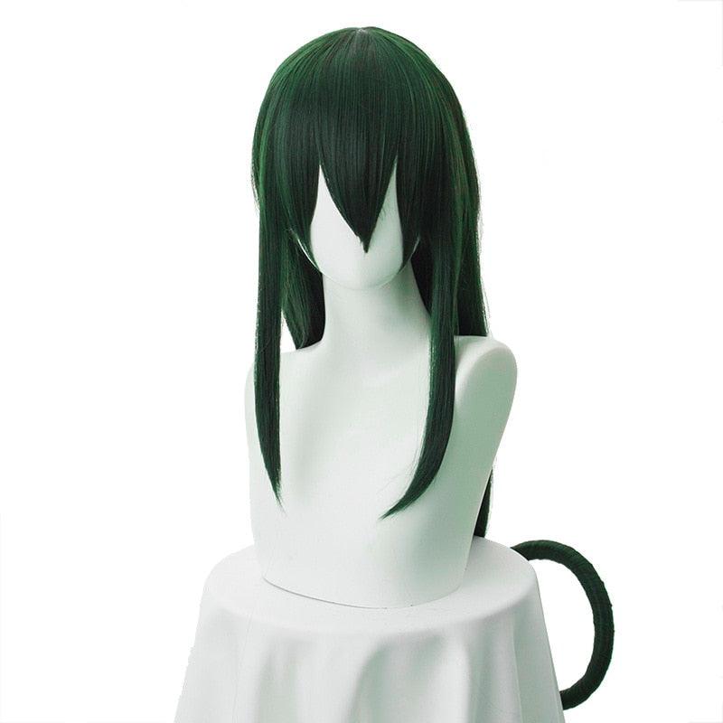 Peruca Cosplay Tsuyu Asui Anime My Hero Academia - The Midnight Geek